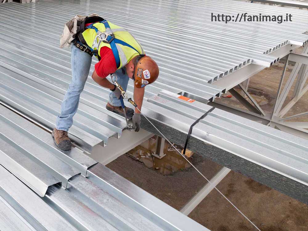 پیاده سازی سقف عرشه فولادی