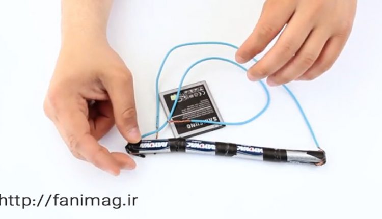 آموزش شارژ باتری گوشی بدون استفاده از شارژر